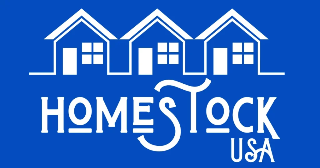 Homestock Logo Blue